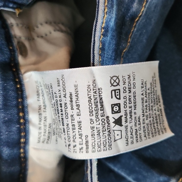 Levis Denizen Jeans Womens Size 4 Modern Ankle Skinny Blue Denim size 27 - Picture 11 of 12